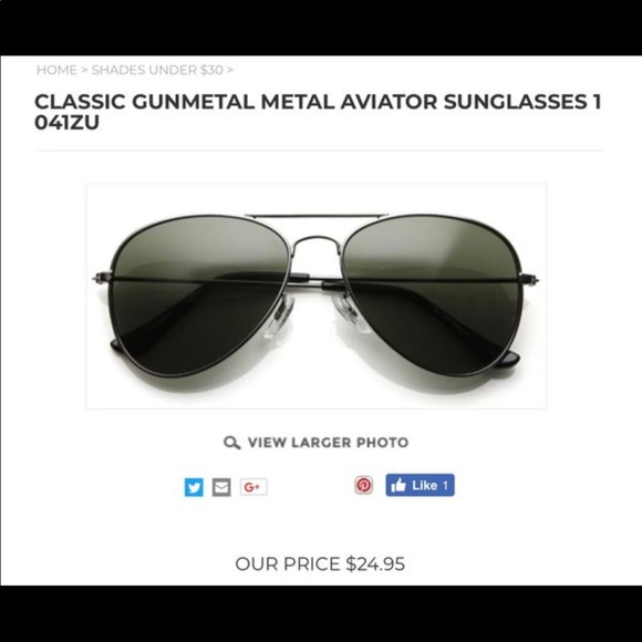 aviator sunglasses - Picture 5 of 5
